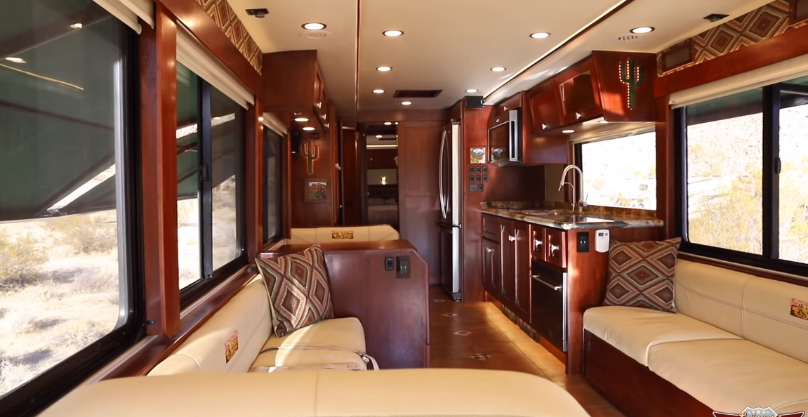 MCI Bus Conversion - Interior