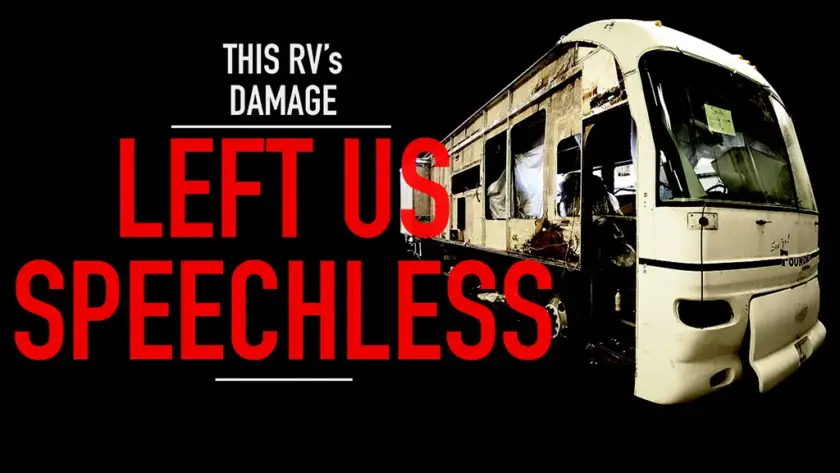 RV Damage Left Us Speechless