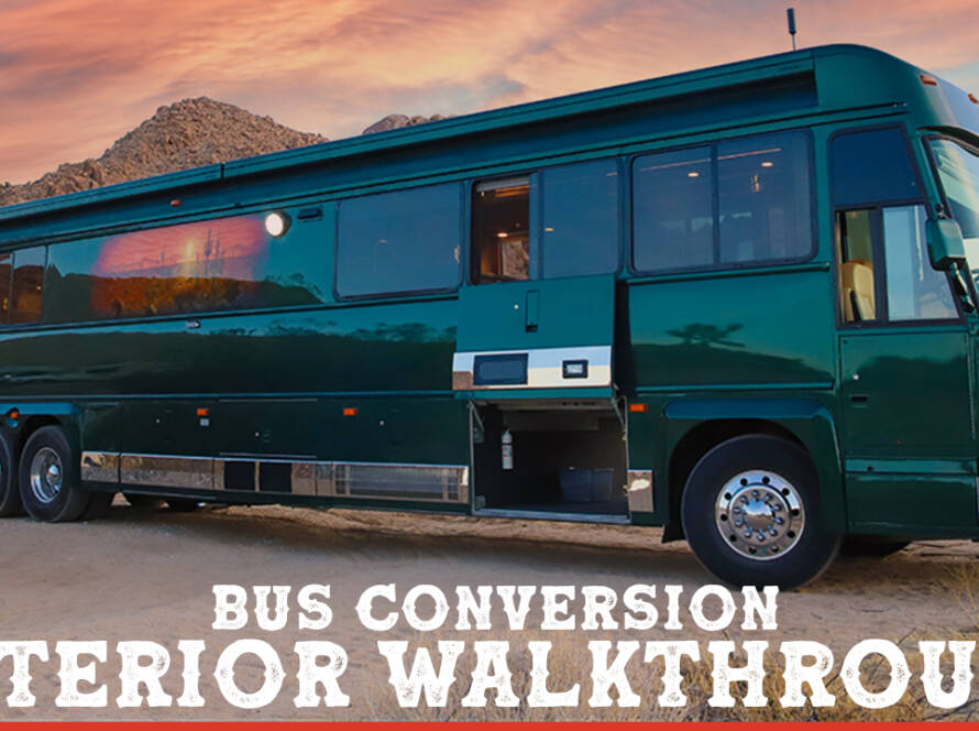 MCI Bus Conversion Exterior Walkthrough