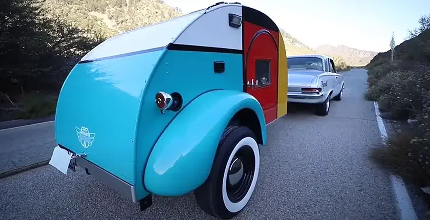 Bauhaus Teardrop Trailer
