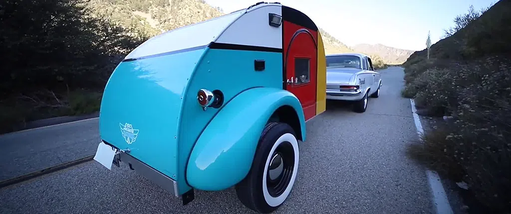 Bauhaus Teardrop Trailer