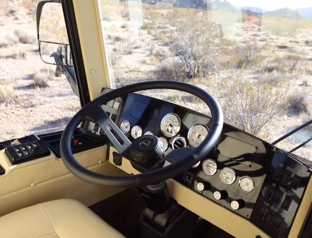 MCI Bus Conversion - Steering Wheel